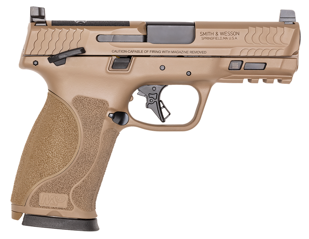 SMITH & WESSON M&P10MM M2.0 FDE 10MM 4" BBL 15 RND 13739