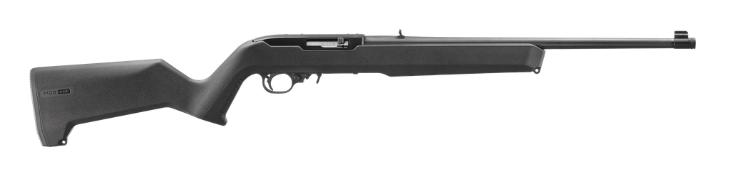 RUGER 31216 10/22 22LR 18.5" BLACK WITH MAGPUL MOE X-22 STOCK 
