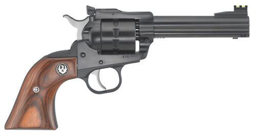 RUGER SINGLE TEN 22 LR BLUED 4-5/8" BBL HARDWOOD GUNFIGHTER GRIPS 8102