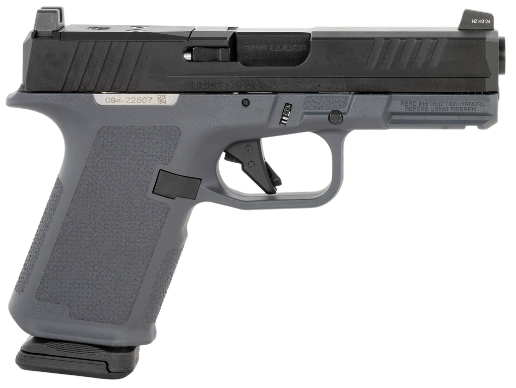 RUGER 19400 RXM 4` BBL STEALTH GRAY & BLACK 15 ROUND