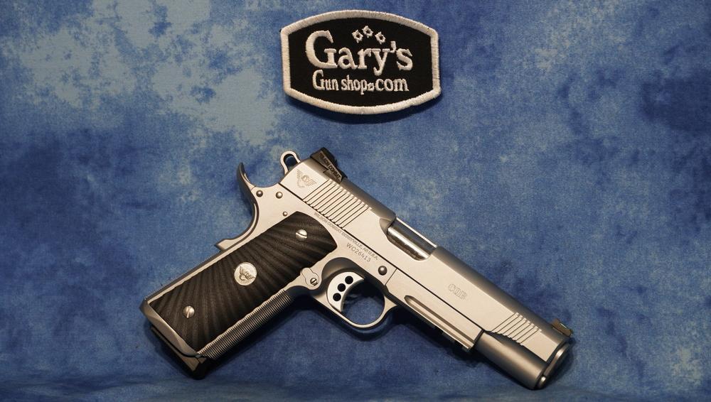 WILSON COMBAT CQB-FS-9-RL CQB 9MM MATTE STAINLESS 5" BBL W/RAIL