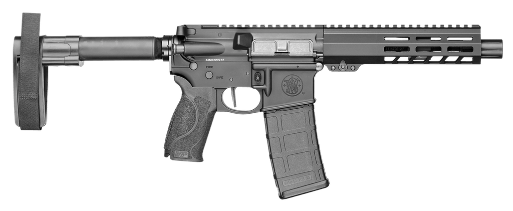SMITH & WESSON 13658 M&P15 BRACE PISTOL 5.56MM 7.5" BBL 30 RND 