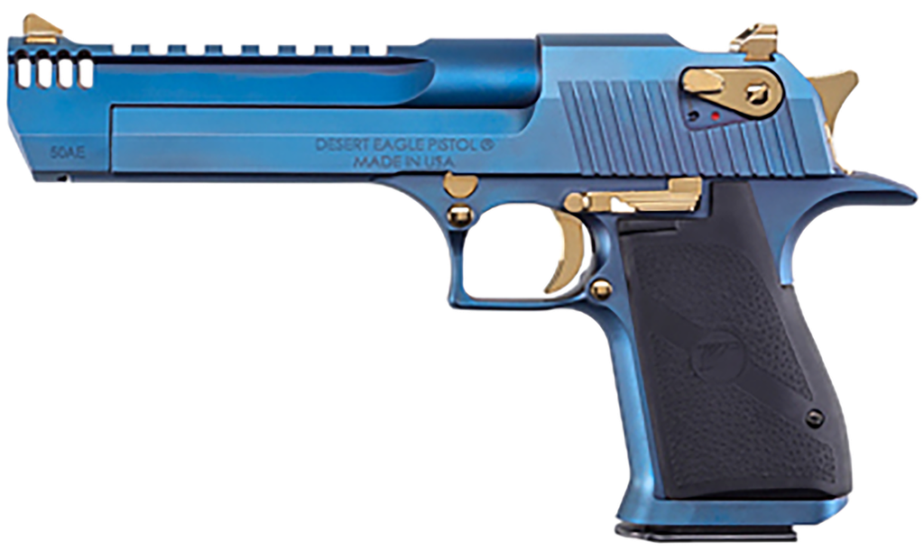 MAGNUM RESEARCH DE50CBG DESERT EAGLE MARK XIX FULL SIZE FRAME 50 AE 7+1 6" STEEL W/INTEGRAL MUZZLE BRAKE 