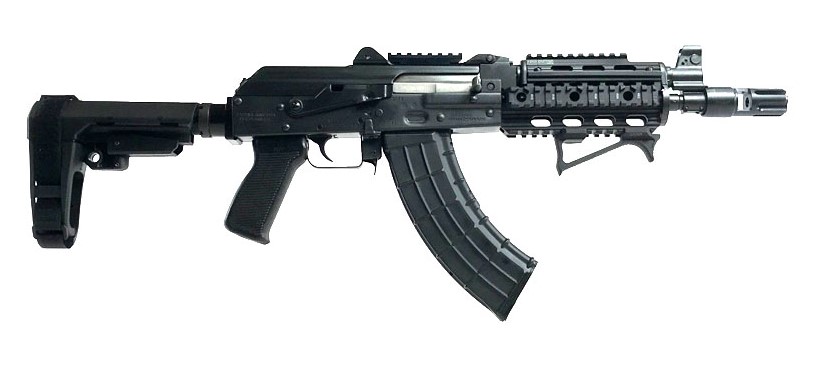 ZASTAVA ARMS ZP92762TACM 7.62X39MM ZPAP92 AK PISTOL 