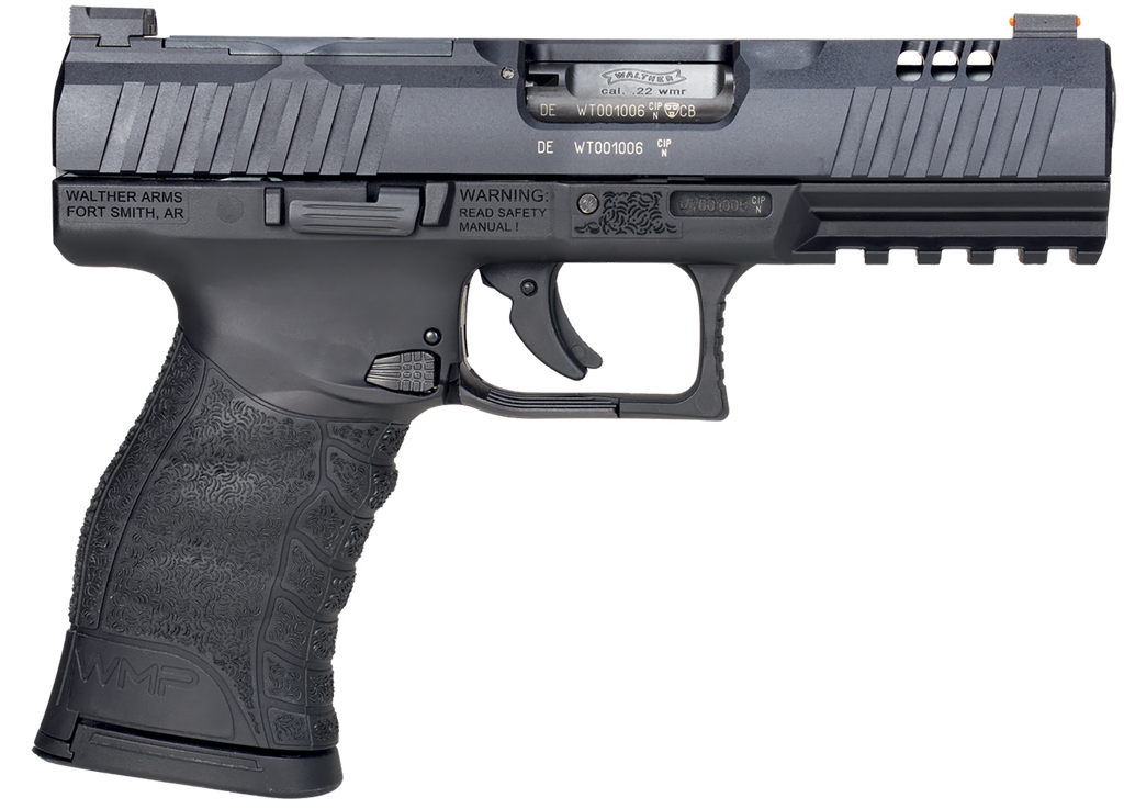 WALTHER ARMS 5220300 WMP 22 WMR OPTIC READY 4.5" BBL 15+1 CAPACITY 