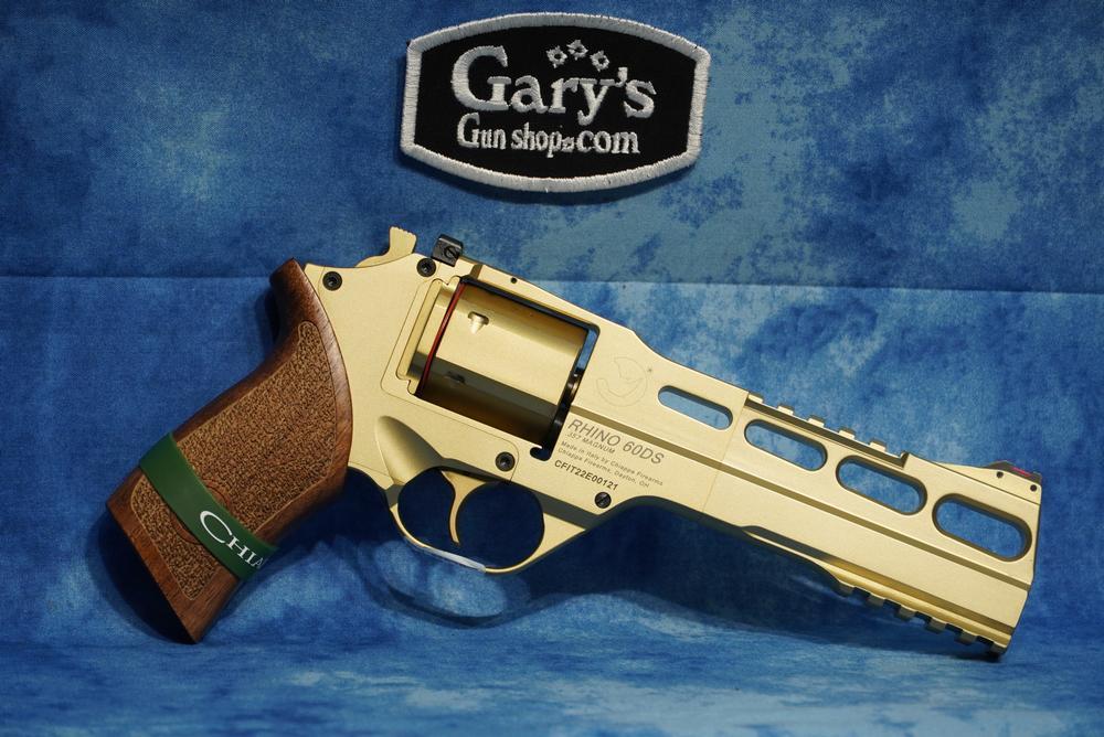 CHIAPPA 357 MAG RHINO 60DS 6" BBL GOLD PLATED PVD 340.225