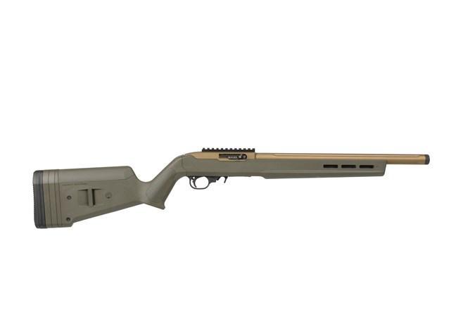 RUGER 31192 10/22 MAGPUL HUNTER 22 LR OD GREEN / BRONZE 