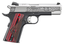 RUGER 16701 SR1911 RED BARN STREET EDITION 7+1 4.25"  45 ACP