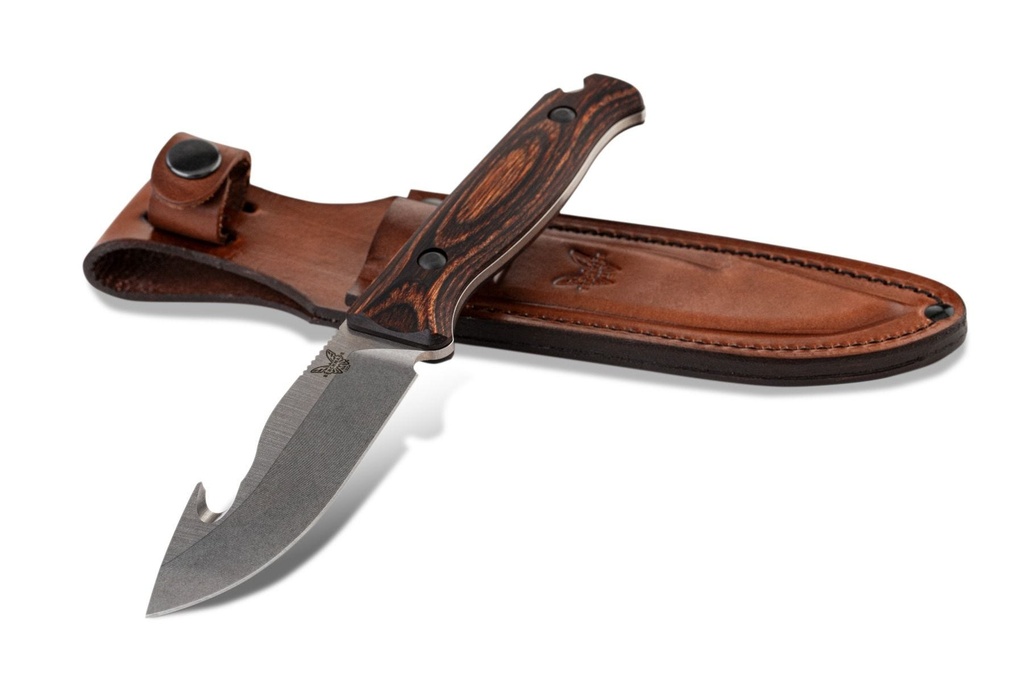 BENCHMADE 15004 SADDLE MOUNTAIN SKINNER FIXED BLADE W/HOOK CPM- S30V STEEL