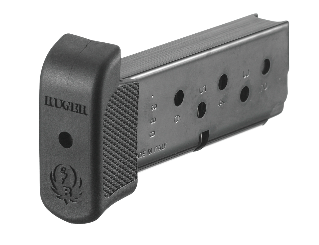 RUGER 90416 LC380 7 ROUND 380 ACP BLUED STEEL MAGAZINE