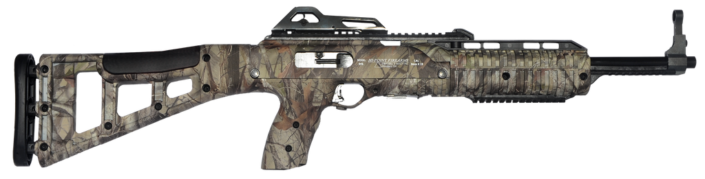 HI-POINT 995TS CARBINE 9MM 16.50" 10+1 WOODLAND CAMO  ALL WEATHER SKELETONIZED STOCK 995TSWC