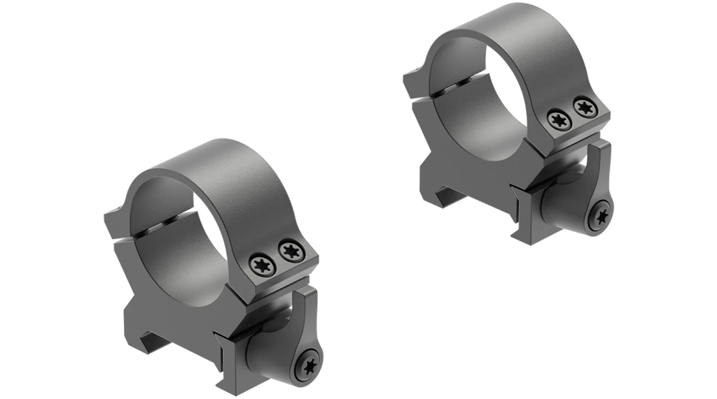LEUPOLD 174068 QRW2 CROSS-SLOT  MATTE BLACK 1" MEDIUM