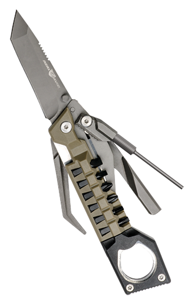 REAL AVID AVPSTL PISTOL TOOL SILVER STAINLESS STEEL 3" PART SERRATED HANDGUN