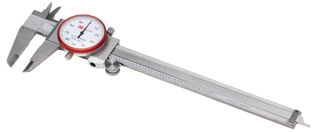 HORNADY 050075 DIAL CALIPER  SILVER MULTI CALIBER STAINLESS STEEL INCLUDES STORAGE CASE