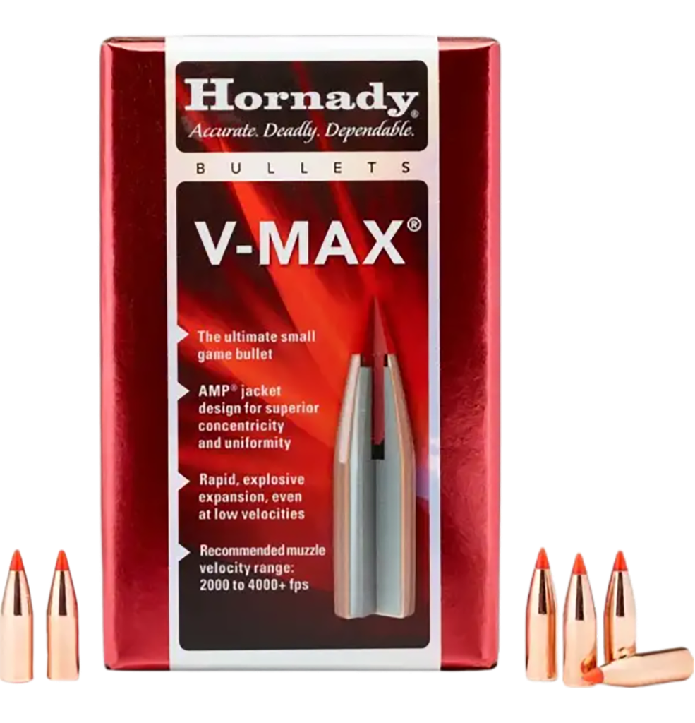 HORNADY 22006 V-MAX 20 CAL .204 40 GRAIN 100 CNT