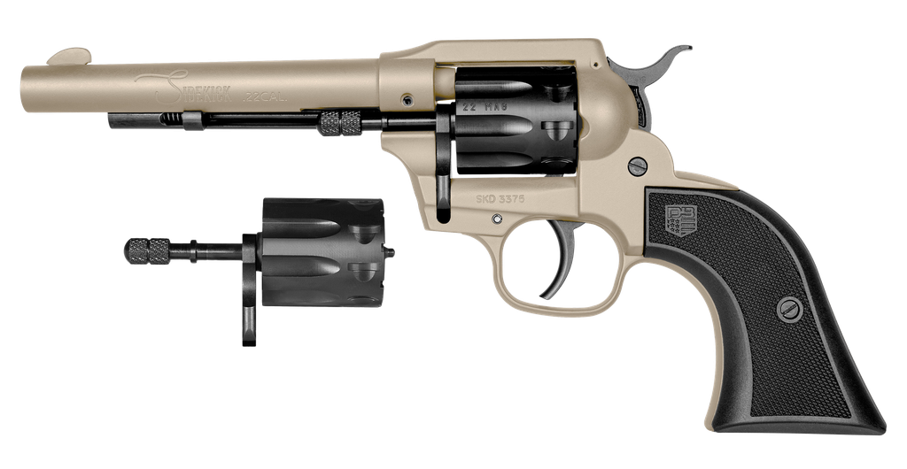 DIAMONDBACK DB053CA261 SIDEKICK CONVERTIBLE 22 LR/22 MAG 9 SHOT, 5.50" DESERT SAGE
