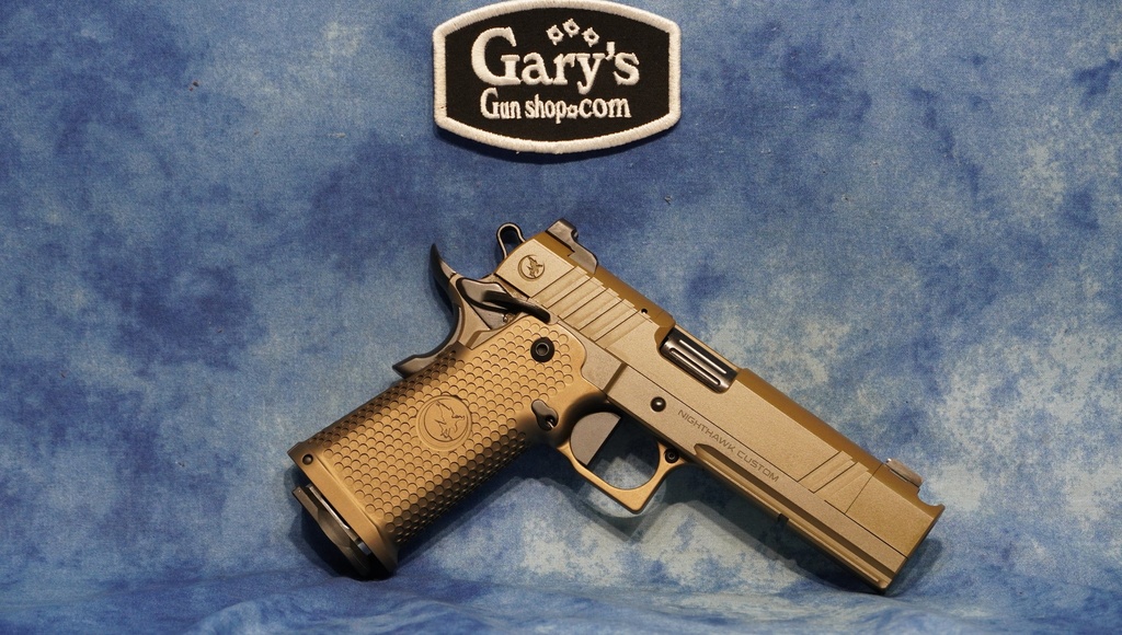 NIGHTHAWK CUSTOM SANDHAWK COMP 9MM AMBI SAFETY FLUTED HOOD