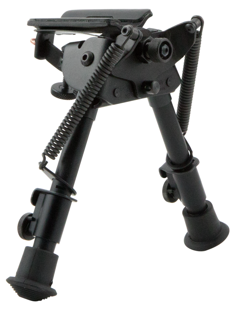 HARRIS BIPODS BRS SWIVEL BR SWIVEL STUD 6-9" BLACK STEEL/ALUMINUM, RUBBER FEET