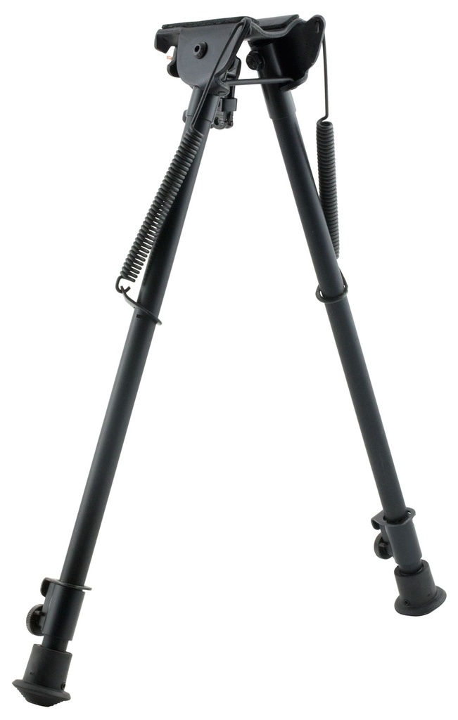 HARRIS BIPODS 25S MODEL 25 SERIES S SWIVEL BIPOD BLACK ANODIZED 12-25" STEEL/ALUMINUM