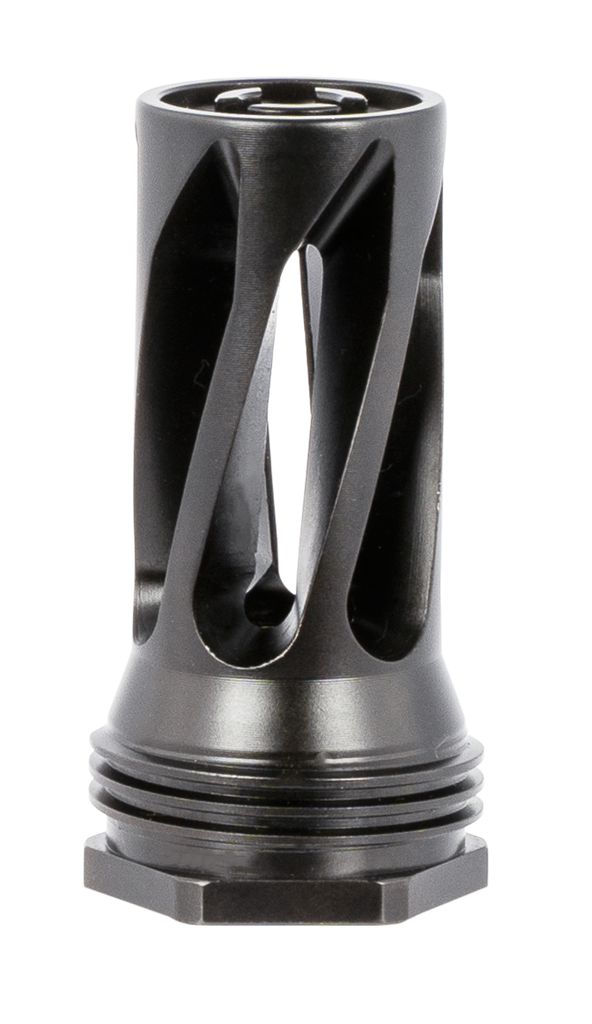 HUXWRX QD 556 FLASH HIDER 1/2X28 THREADS BLACK 5.56MM 1677