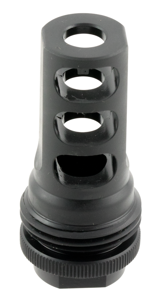 SILENCERCO AC1282 ASR MUZZLE BRAKE 30 CAL 1/2X28 TPI BLACK