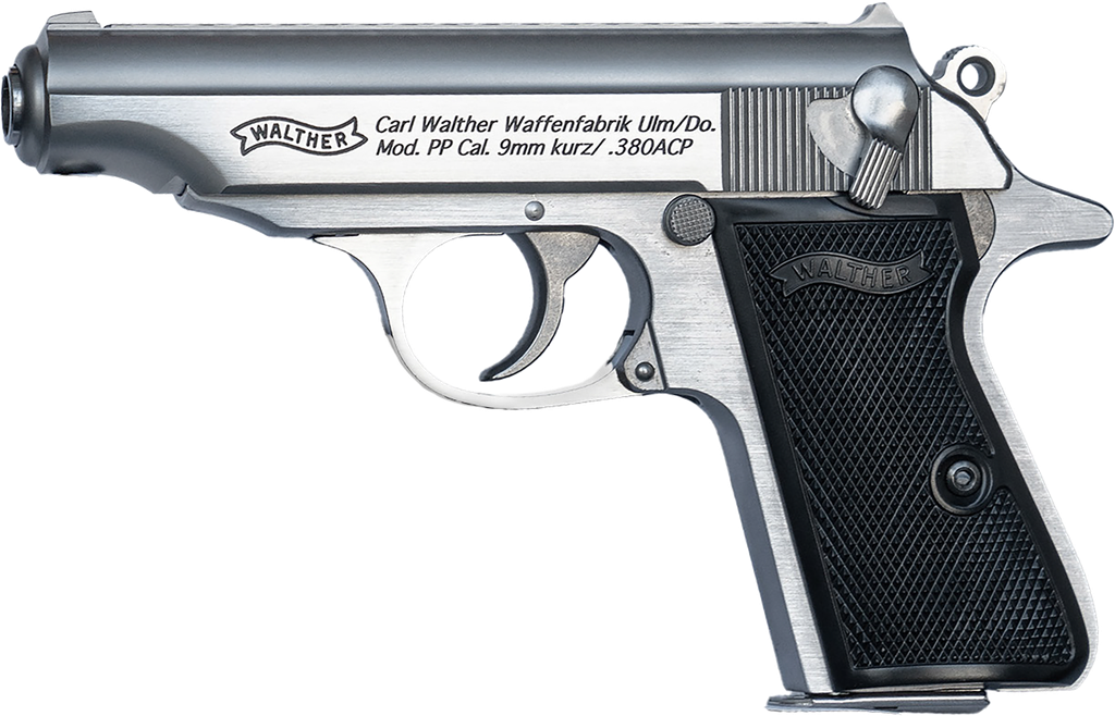 WALTHER 4796027 PP 380 ACP STAINLESS 3.90" BBL