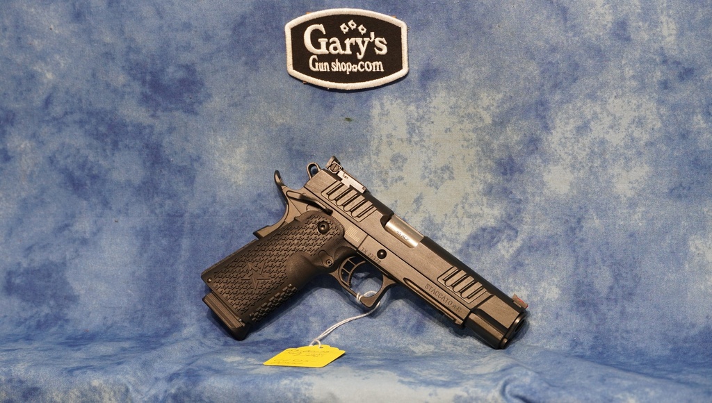 USED STACCATO 2011 SINGLE STACK 45 ACP 5" BBL W/RAIL