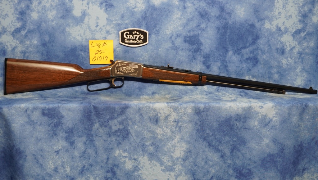 BROWNING 024105155 BL-22 SATIN NICKEL GRADE II 22 LR