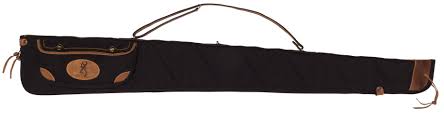 BROWNING LONA CANVAS/LEATHER SHOTGUN CASE BLACK 54"