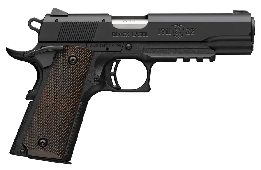 BROWNING 051065490  BLACK LABEL 1911-22 FS 22 LR RAILED