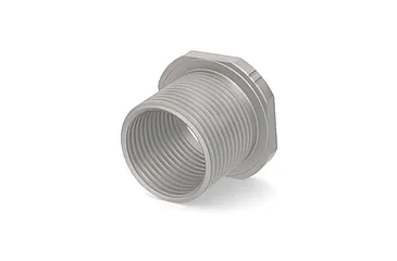 PRECISION ARMAMENT M4 MUZZLE THREAD ADAPTER 1/2X28 TO 5/8X24 STAINLESS A02002