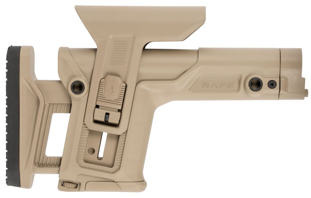 FAB DEFENSE FXRAPST RAPS RAPID ADJUSTMENT PRECISION STOCK INTEGRATED CHEEK-REST & ADJUSTABLE LOP 1LATCH SYSTEM FDE POLYMER