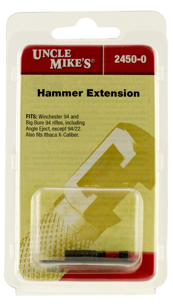 UNCLE MIKES 2458-0 HAMMER EXTENSION MARLIN (1983 OR LATER) LEVER BLACK STEEL