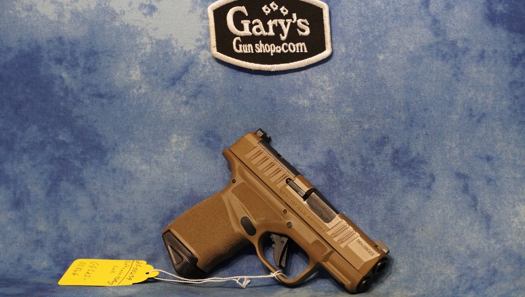 USED SPRINGFIELD ARMORY HELLCAT 9MM FDE O.R.