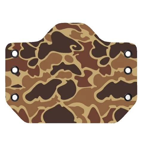 BULLSEYE HOLSTERS BH-KIT-OWB-122-M-U OWB CAMO DUCK M - MEDIUM #122