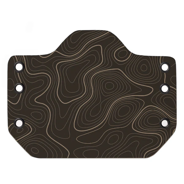 BULLSEYE HOLSTERS BH-KIT-OWB-124-M-U OWB TOPO TAN M - MEDIUM #124