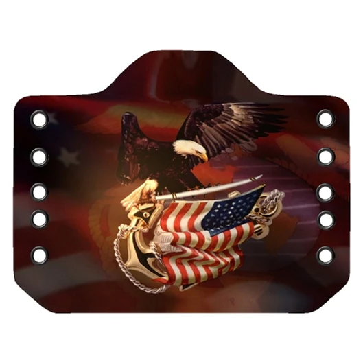 BULLSEYE HOLSTERS BH-KIT0OWB-022-XL-U OWB EAGLE ON FLAG XL - EXTRA LARGE #022