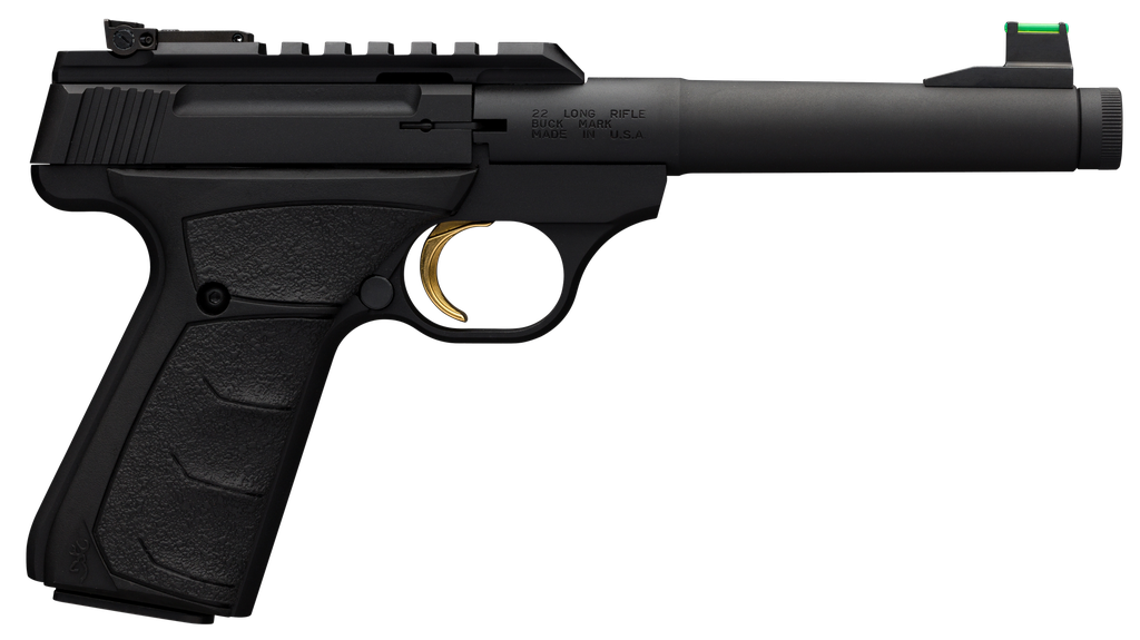 BROWNING 051534490 BUCK MARK PLUS CAMPER SR 22 LR 10+1 6" THREADED BARREL 