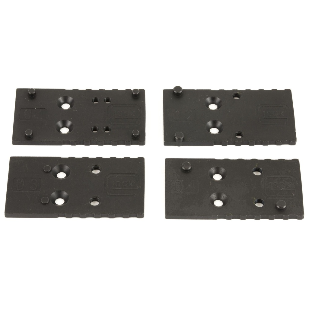 GLOCK OEM M.O.S. ADAPTER SET 01 SP33531, G17, G19, G34, G35, G41, 9MM  ADAPTER-SET 01