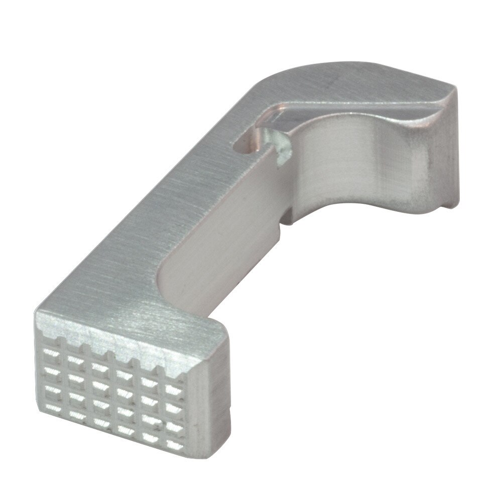 MAGILL'S GLOCKSTORE CHECKERED EXTENDED MAG CATCH FITS GEN4/GEN5 1307-SIL-943X