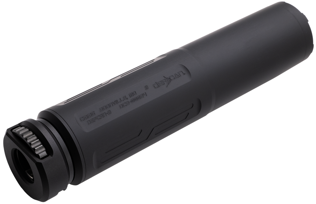 CMMG DEFCAN-9 9MM SILENCER W/ QD MOUNT AND 1/2X28 TRI LUG ADAPTOR