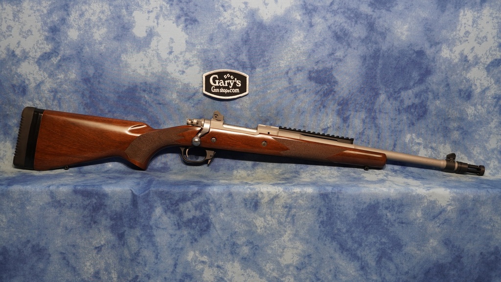 RUGER 6804 GUNSITE SCOUT 308 WINCHESTER STAINLESS WALNUT STOCK