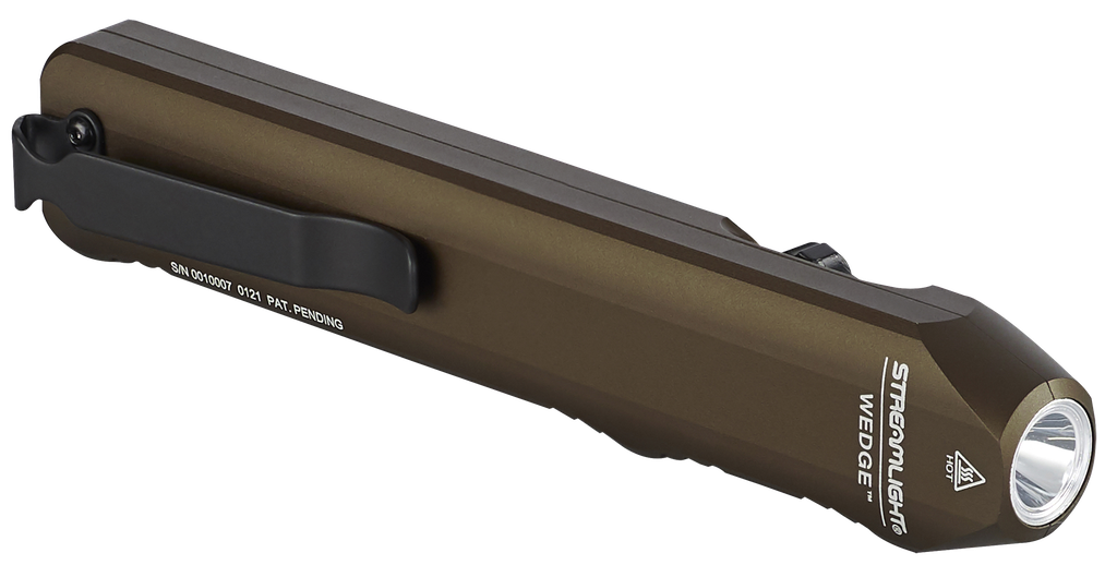 STREAMLIGHT 88811 WEDGE 1000 LUMEN USB-C RECHARGEABLE EDC FLASHLIGHT COYOTE TAN
