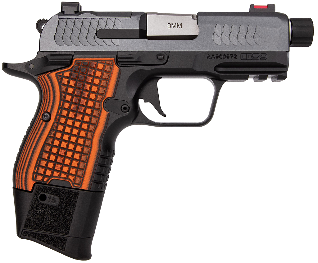 KIMBER 3600004 CDS9 9MM 15RD 3.64" BLACK KIMPRO II OPTIC READY