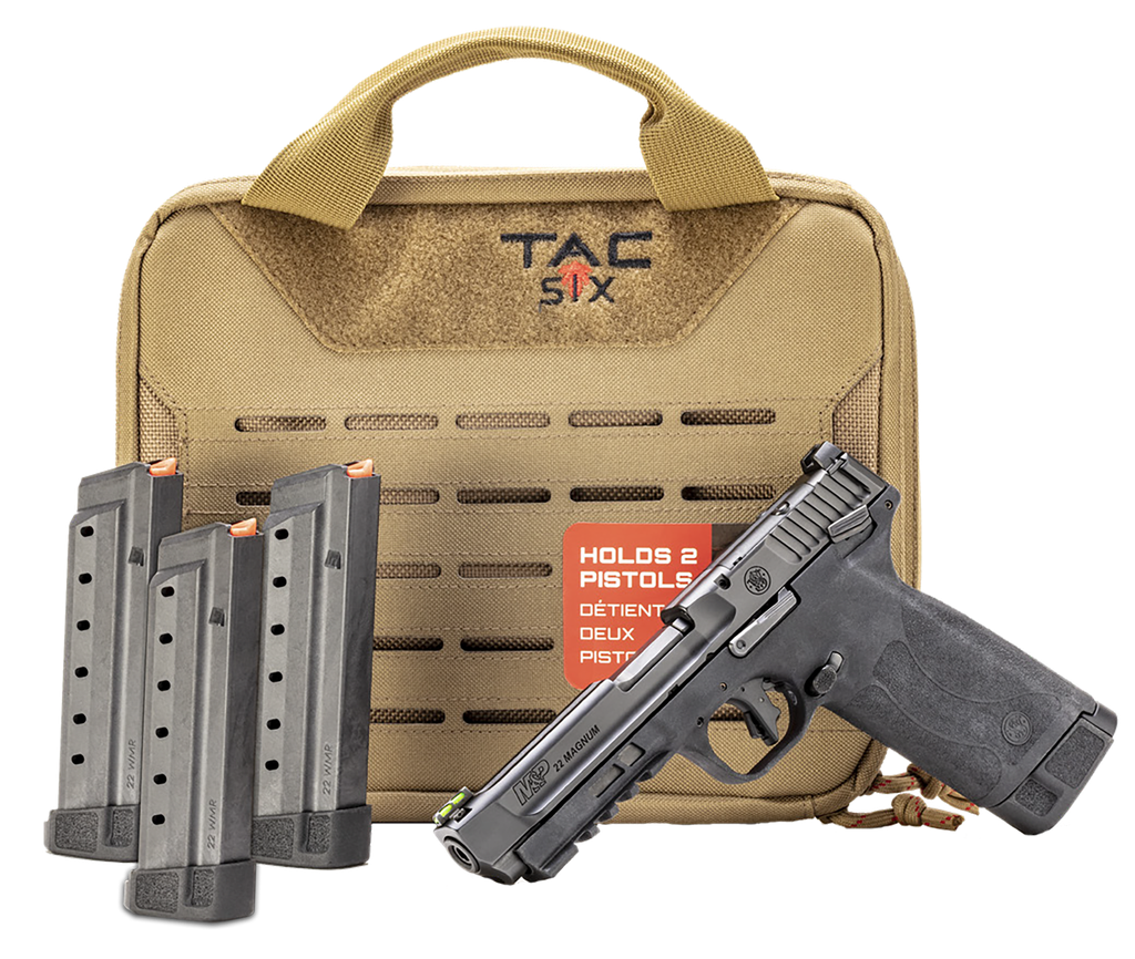 SMITH & WESSON 14347 M&P RANGE KIT FULL SIZE FRAME 22 WMR 30+1 4.35" BLACK