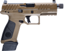 BERETTA JAXA1F921TACFDE APX A1 TACTICAL FULL SIZE FRAME 9MM 21+1 4.80"