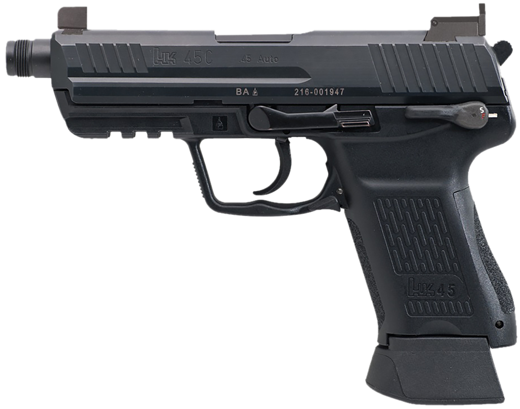 HECKLER & KOCH 81001115 HK45CT TACTICAL V1 COMPACT  45 ACP 10+1 3.94"