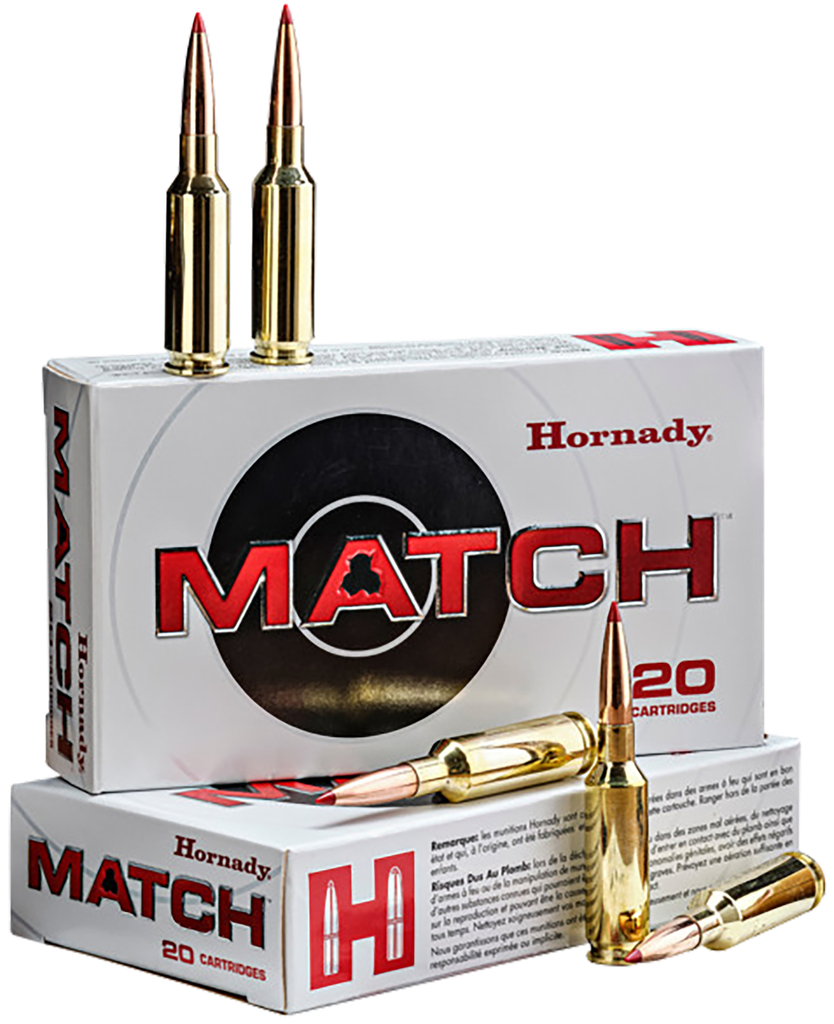 HORNADY 81597 MATCH 6MM GT 109GR EXTREMELY LOW DRAG-MATCH 20 RNDS