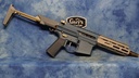Q LLC HB-300BLK-7IN-SBR-BLU HONEY BADGER 300 BLACKOUT 7" BBL SBR BLUE ALLEN ARMS EXCLUSIVE