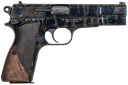 INGLIS 12000010 GP-35 9MM LUGER 15+1 4.70" BLACK STEEL BARREL, COLOR CASE HARDENED